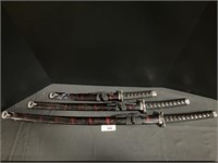 Replica Samurai Sword Set.