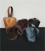 Custom half boot bags