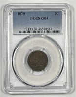 1879 Indian Head Cent Good PCGS G4