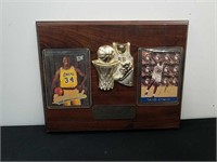 Vintage Shaquille O'Neal plaque