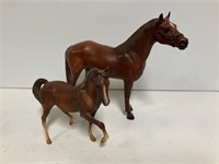 2 Breyer Molding Co. Morgan Horses 1 Double