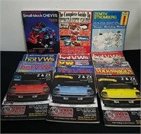 Vintage car magazines, specialty car magazines,
