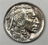 1938-D Buffalo Nickel Gem Brilliant Uncirculated