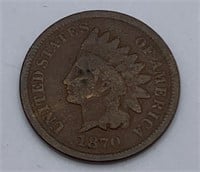 1870 Indian Head Penny