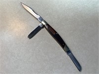 BUCK 3 Blade Knife #373-1, 6in Open