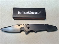 New Hoffman Richter Lock Blade Knife, 9in Open