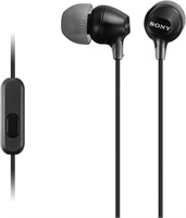 SONY MDR-EX15AP EARPHONES BLACK