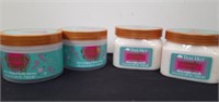 Two new 8.4 Oz jars of Shea whipped body butter