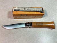 French Country Knife By OPINEL, 7.5in Open