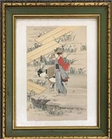 Oriental Woodblock Print