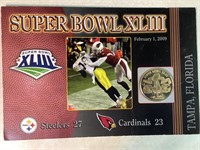 2009 Super Bowl XLIII Collector Coin