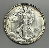 1946-S Walking Liberty Silver Half Uncirculated BU