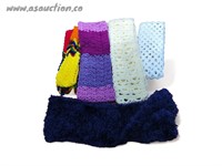 4 Knitted Scarfs and Super Soft Scarf