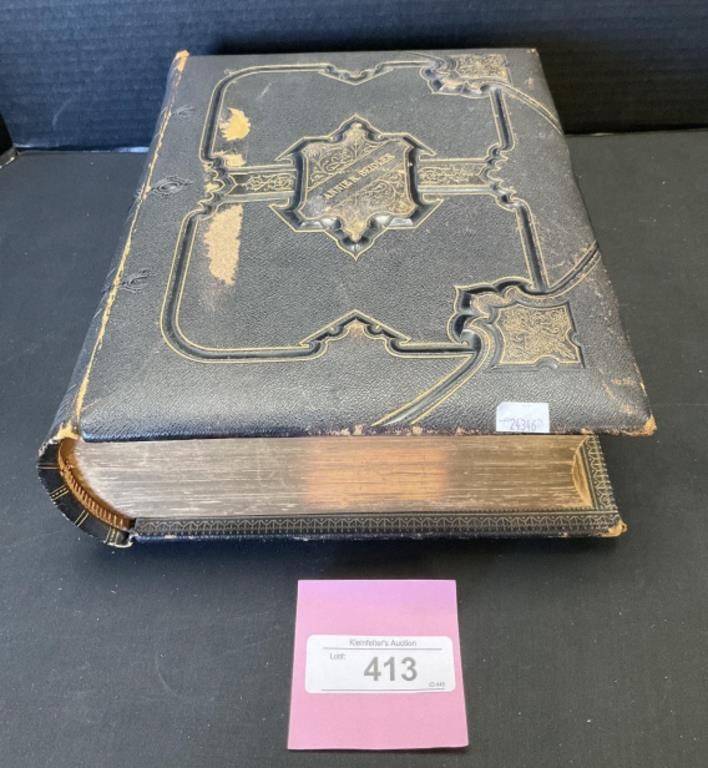 19th Century Holy Bible.