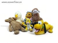 Plush Toys Pluto, Winnie the Pooh, Rabbit, Camel,