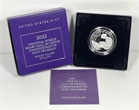 2022 Purple Heart Commem Proof Silver $1