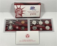 1999 Silver Proof Set Red Box
