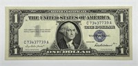 1957 $1 Silver Certificate Crisp Uncirculated CU