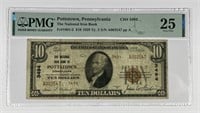 1929 $10 Pottstown PA Ch#3494 PMG VF25