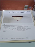 Allen + Roth Alley Flushmount Ceiling Fixture