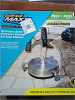 Surface Mass Stainless Steel Pressure Washer