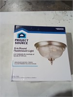 Project Source 11" Round Flushmount Light