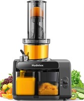 Masticating Juicer Fit Whole Fruits & Vegetables,