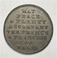 GREAT BRITAIN: 1790's Middlesex 1/2 Penny D&H 923
