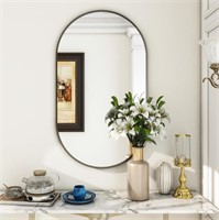 Beautypeak Wall Mounted Mirror, 22"x38" Oval