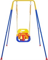 Funlio 3-in-1 Toddler Swing Set