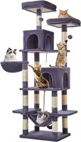 Cat Tower For Indoor Cats, Plush Multi-level