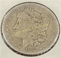 1882-S Morgan Dollar