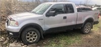 Salvage Vehicle - 2004 Ford F150 Supercab 4WD