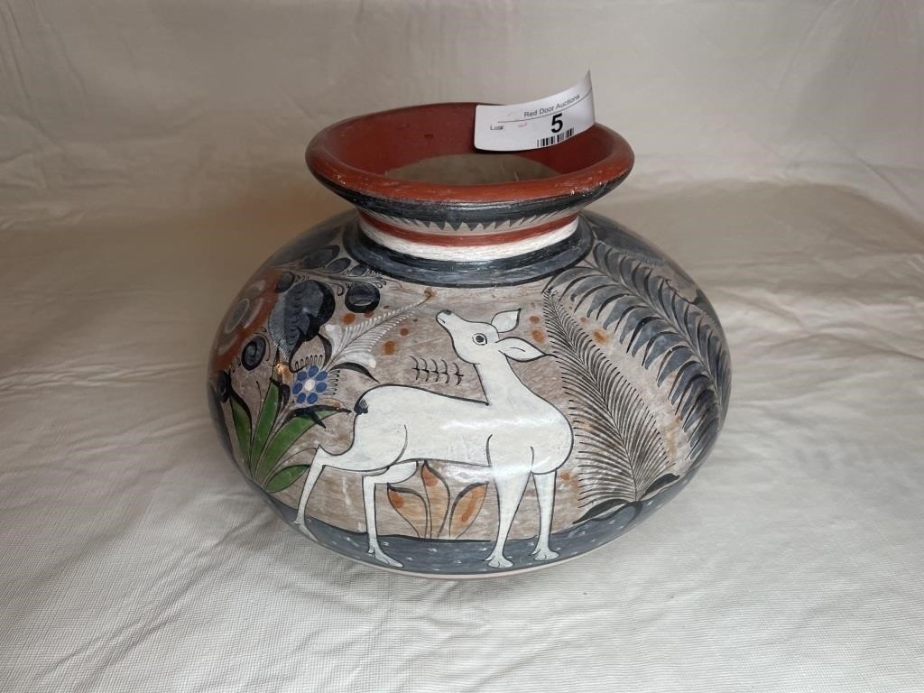 Mexican folk art pottery A.Lolis