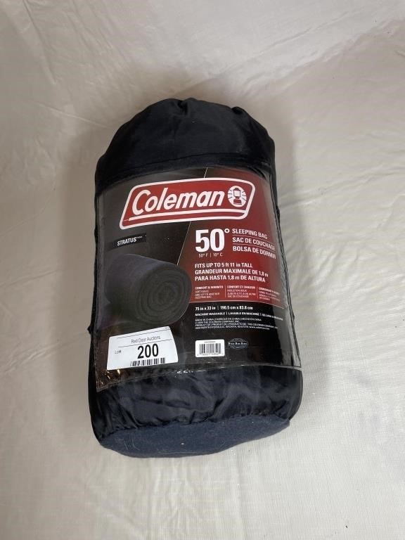 Coleman 50 degree sleeping bag