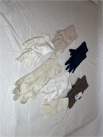 Collection of vintage ladies gloves
