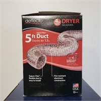 New-Open Box 5 Foot Dryer Duct