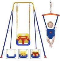 TOREVSIOR 2 in 1 Toddler Swing & Jumper
