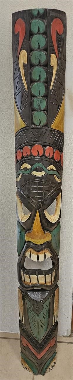 VINTAGE TOTOM MASK WALL ART PAINTED FROM INDIA