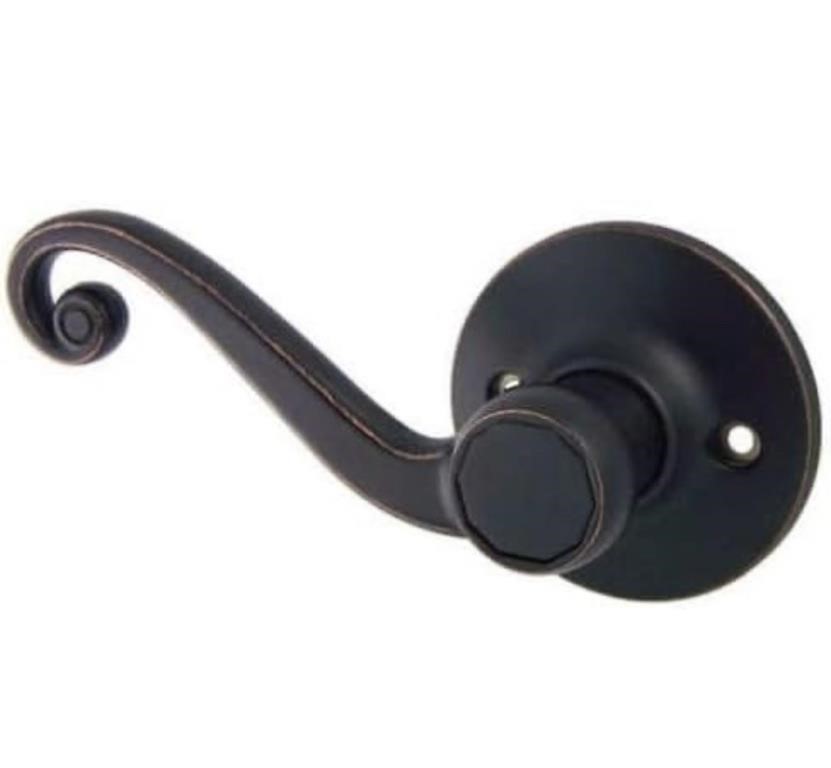 Oil Rubbed Bronze Door handle set