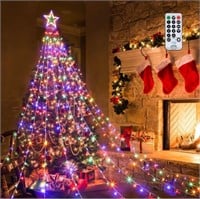 GIGALUMI 344 LED Christmas Lights Outdoor,