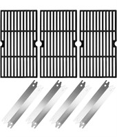 Uniflasy Cooking Grates and Heat Plates For grill