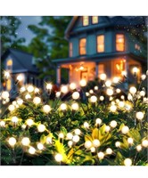 2 packs of Solar Powered Firefly Garden Lights