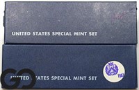 1966 & 1967 US Special Mint Sets, w/ Boxes