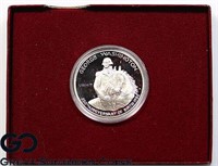 1982-S Washington Silver Half Dollar, Box/CoA