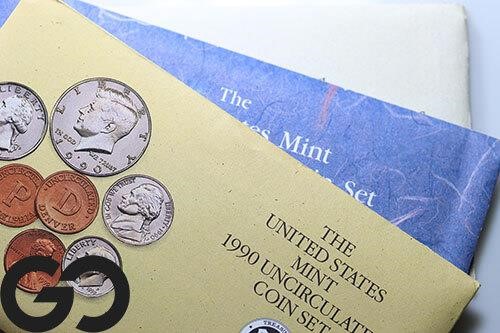 3 US Mint Sets: 1990, 1991, 1992, OGP