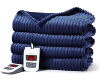 CAROMIO Electric Blanket King Size Dual Control