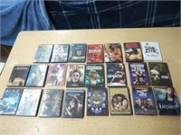 DVDS-WRESTLING,HORROR,ACTION MOVIES