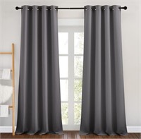 NICETOWN Bedroom Blackout Curtains 90 inch L