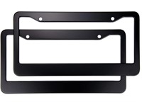 Matte Black License Plate Frames - Airxwills